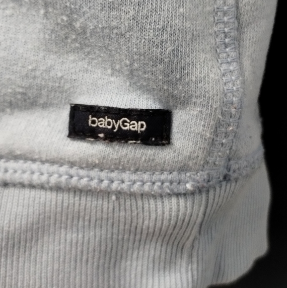 -Baby Gap Mickey Mouse Blue Long sleeve pullover sweater sz 18-24 Months Baby - Picture 10 of 14